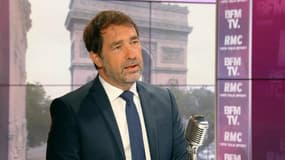 Le ministre de l'Intérieur, Christophe Castaner, sur BFMTV-RMC, le 9 juin 2020.
