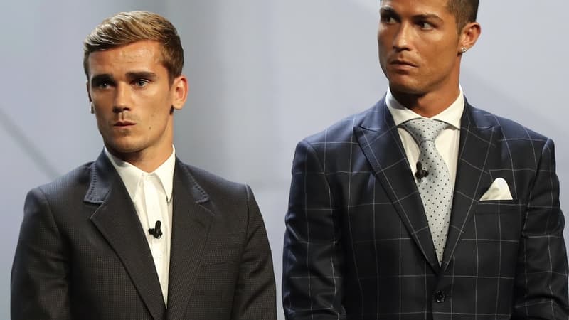 Antoine Griezmann et Cristiano Ronaldo