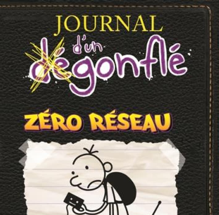"Journal d'un dégonflé - Zéro Réseau" (tome 10) de Jeff Kinney 