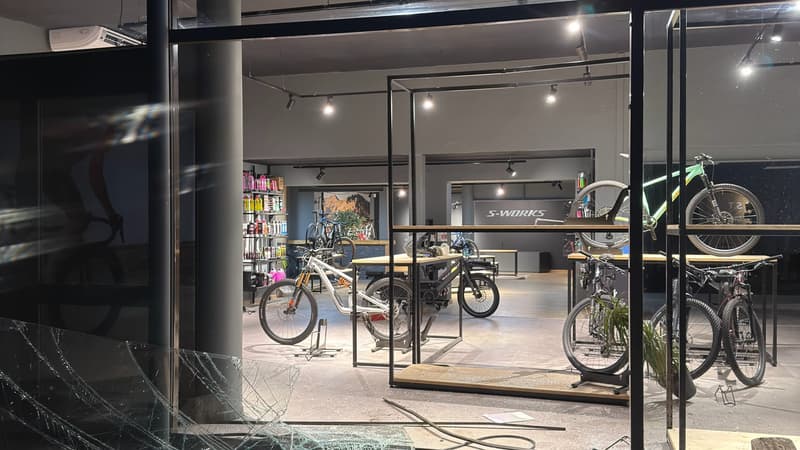 INFO BFM DICI. Gap: le magasin "Cyklist" cambriolé un mois et demi après son ouverture, plus de 100.000 euros de préjudice