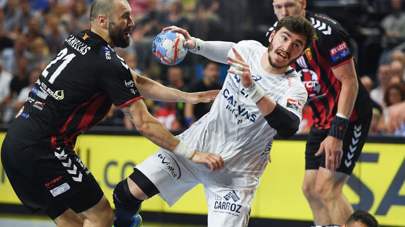 Ludovic Fabregas dans la défense du Vardar Skopje