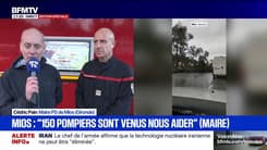 Tornade à Mios en Gironde: "150 pompiers sont venus nous aider", déclare Cédric Pain, maire (PS) de Mios