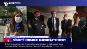 Emmanuel Macron défend sa politique de "sécurité du quotidien" à Montpellier