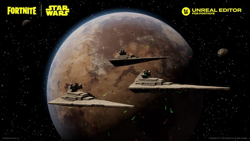 "La plus grande incursion de Disney dans le jeu vidéo": Fortnite va vous permettre de créer votre propre univers Star Wars