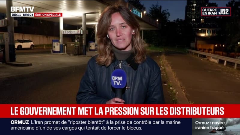Carburants: le gouvernement appelle les distributeurs à baisser les prix à la pompe