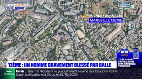 Marseille: un homme gravement blessé par balle dans le 13e arrondissement