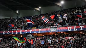 Les supporters du Collectif Ultras Paris 