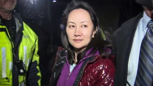 La dirigeante de Huawei Meng Wanzhou le 11 décembre 2018 à Vancouver La dirigeante de Huawei Meng Wanzhou le 11 décembre 2018 à Vancouver
