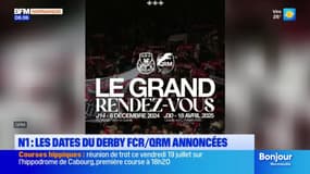National 1: les dates du derby FC Rouen-QRM annoncées