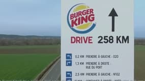 McDonald's s'était moqué, dans une première publicité, du faible nombre de restaurants drive de Burger King. 