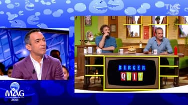 Youri Djorkaeff dans "Burger Quiz"