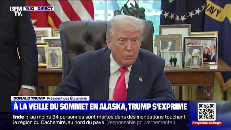Rencontre avec Vladimir Poutine en Alaska: 