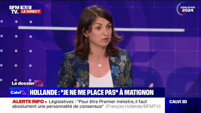 Aurélie Trouvé, candidate Nouveau Front populaire en Seine-Saint-Denis: 