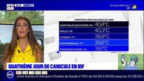 Canicule en Ile-de-France: dimanche, l'Ile-de-France était la région la plus chaude de France