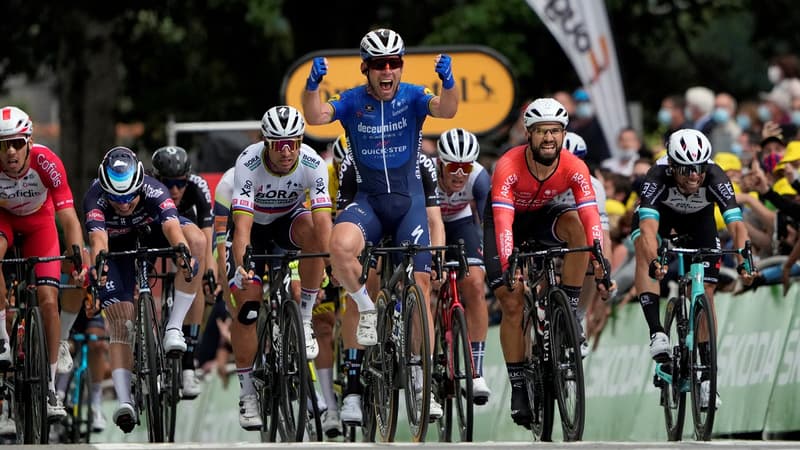 Tour de France: Cavendish rajeunit avec une 31e victoire, la 1ère depuis cinq ans