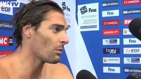 Natation / Coupe du Monde : Lacourt : "C'est un plaisir de nager devant ce public français"