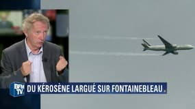 Kérosène sur Fontainebleau: "Deux tonnes à la minute" s'échappent de l'aile de l'avion