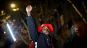 Rodrigue Petitot, président du Rassemblement pour la protection des peuples et des ressources afro-caribéens (RPPRAC), le 3 novembre 2024 à Paris