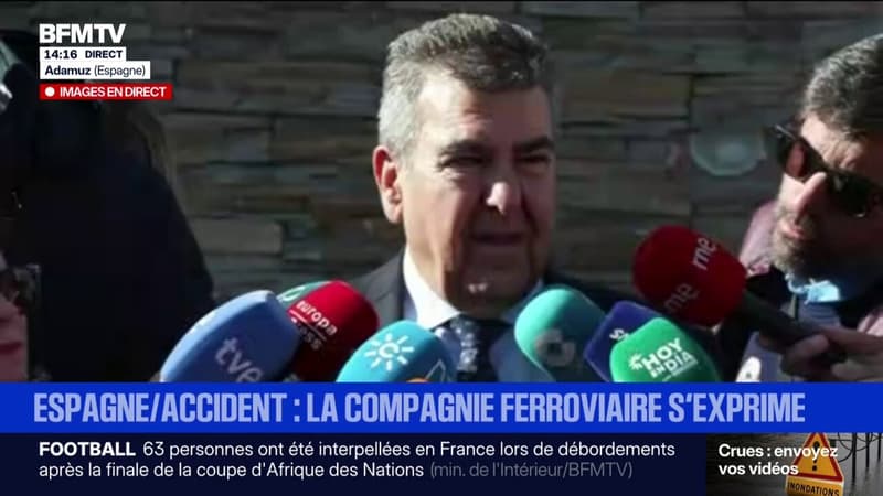 "C'est un déraillement très étrange", confie le président de la compagnie ferroviaire
