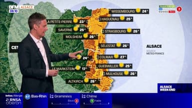 Météo Alsace: un samedi estival sans l'ombre d'un nuage, 26°C à Strasbourg et Sélestat