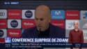 Zidane: "J'ai pris la décision de ne pas continuer l'année prochaine comme entraîneur du Real Madrid"