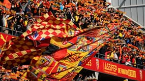 Des supporters de Lens