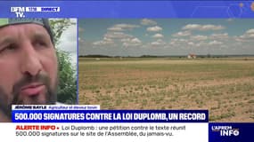 Loi Duplomb: "C'est un pas de plus pour l'agriculture et une sortie de certaines contraintes", estime Jérôme Bayle, agriculteur