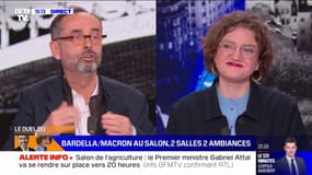 Le duel du dimanche : Bardella/Macron au Salon, 2 salles 2 ambiances - 25/02