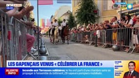 14-Juillet: à Gap, de nombreuses personnes venues "célébrer la France"
