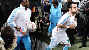 Steve Mandanda et Mathieu Valbuena ont rejoint l'OM grâce à Pape Diouf