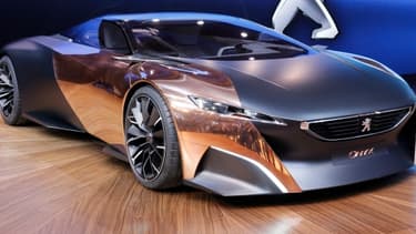 L'Onyx, dévoilée par PSA au mondial de l'automobile. Ce dernier fait face à un important repli de ses marchés domestiques