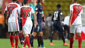 Edinson Cavani face à Monaco, le 28 août dernier