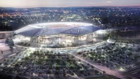 Le grand stade de Lyon devrait être opérationnel pour la première journée de la saison de football 2015-2016.
