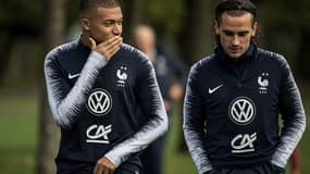 Kylian Mbappé et Antoine Griezmann
