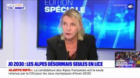 Candidature des Alpes françaises retenue pour les JO d'hiver 2030: la maire d'Embrun Chantal Eyméoud partage son "immense joie"