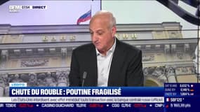 Jean-Marc Vittori : Chute du rouble, Poutine fragilisé - 01/03 