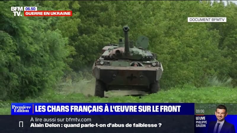 Guerre en Ukraine: nos reporters ont eu accès à la brigade qui utilisent les chars français AMX