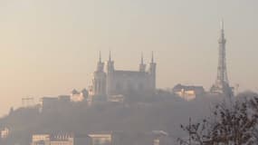 Nuage de pollution à Lyon