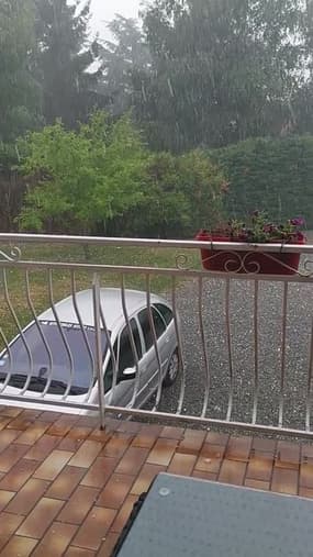 Orage de grêle - Témoins BFMTV