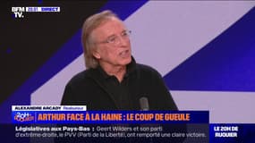 Antisémitisme: "Il faut prendre la parole et dire qu'on n'a pas peur", affirme le réalisateur Alexandre Arcady