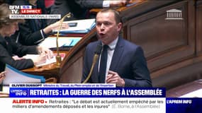 "Vous savez ce qui nous sépare: c'est une question de responsabilité": la réponse du ministre du Travail, Olivier Dussopt, et le député Benjamin Lucas (EELV)