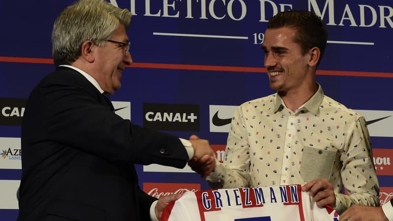 Enrique Cerezo et Antoine Griezmann