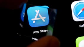 L'App Store sur un iPhone.