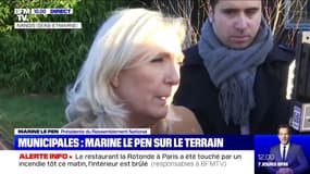 Macron évacué d'un théâtre: selon Marine Le Pen, "ces agissements doivent être condamnés, il révèle une montée en tension depuis 1 an et demi"