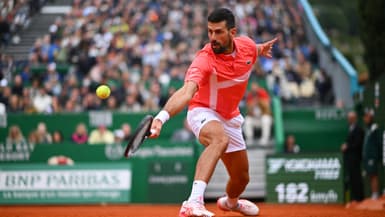 Novak Djokovic à Monte-Carlo, en avril 2025.