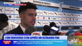 Victoire de l'OM contre l'OL: une "ambiance magnifique" pour Luis Henrique, auteur du but de la victoire