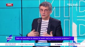 Doit-on interdire la chasse le week-end et les vacances scolaires ? "Il faut aménager la cohabitation entre promeneurs et chasseurs. Et réglementer l'âge d'accès à la chasse" selon Thierry Moreau.