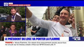 Le président du Losc récupère la flamme 