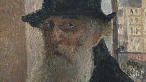 Camille Pissarro, "Autoportrait au chapeau"