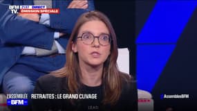 Réforme des retraites : "Je pense qu'elle était nécessaire", maintient Aurore Bergé, députée Ensemble 